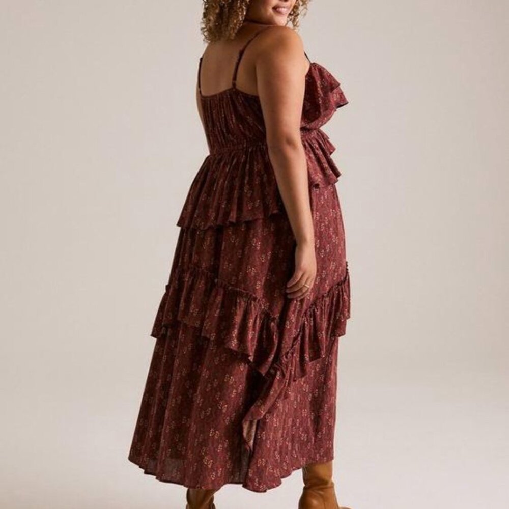 Festi Ruffled Maxi Dress - Torrid - Picture 2 of 10